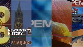 1TV Vremya Intros History since 1968 [upl. by Munson948]