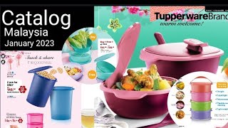 Catalog Promo January 2023 Tupperware Malaysia [upl. by Enyad]