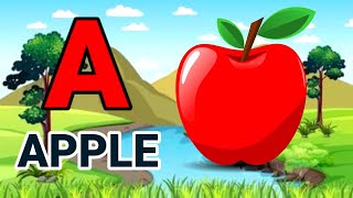 A for apple  b for ball  alphabets abcd abcd song a for apple b for ball  a to z kids song [upl. by Ezequiel315]