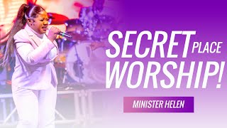 Secret Place Worship  Minister Hellen worship ministerhellen [upl. by Ydissahc]