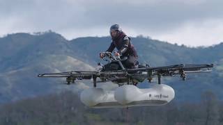 BehindTheScenes Video Of The Flying Kitty Hawk Machine Shows What Its Like To Learn To Fly It [upl. by Crenshaw]