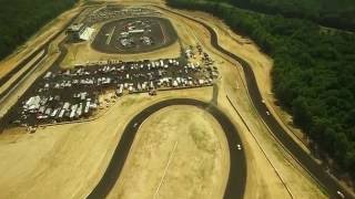 Dominion Raceway Dronecam  NASA 72316 Road Course Event [upl. by Ackley765]