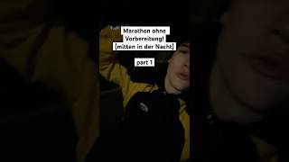 Marathon ohne Vorbereitung bringt mich komplett ans Limit part 13 fitness marathon viralvideo [upl. by Borras]