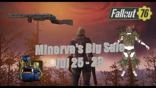 Whitespring Wonders Minervas Big Sale  July 2529  Fallout 76 [upl. by Rubio698]