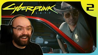 The Life of a Nomad  Cyberpunk 2077  Blind Playthrough Part 2 [upl. by Dolhenty420]