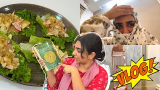 EASY HEALTHY SNACK  RAMADAN BOOK RECOMMENDATIONS  RAMADAN VLOG  LETTUCE WRAP [upl. by Schreck]