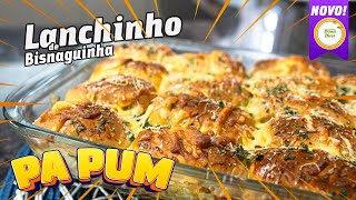 ðŸ’¥PA PUMðŸ’¥ SIMPLES E RÃPIDO E GOSTOSO LANCHINHO DE BISNAGUINHA [upl. by Amadus]