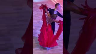 Arnas amp Aiste 💫 slowwaltz ballroomdance [upl. by Pennie307]