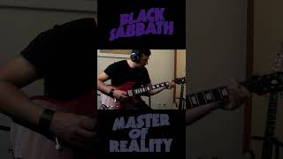 BLACK SABBATH  Into the void guitar cover shorts blacksabbath [upl. by Ellerrehc]