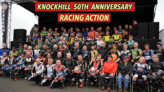 Knockhill 50th Anniversary Motorcycle Festival  Modern and Vintage Two Stroke Action [upl. by Aizatsana]