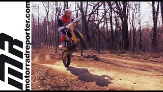 Husqvarna 250 Automatic Freeride with Style [upl. by Besnard832]