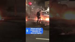 Protesto e violência no Morro do Engenho após morte de comerciante [upl. by Meletius959]