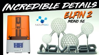 INCREDIBLE Details on a RESIN 3D Printer  NOVA3D Elfin2 Mono SE [upl. by Nelg680]