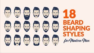 Beard Trimming Styles  How To Shape A Beard  Beard Grooming And Trimming Tips A Guide To Shave [upl. by Youngran]