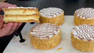 Dessert Rapide et Délicieux en 10 Minutes  Vous Serez Etonné du Résultat  Millefeuilles [upl. by Geralda]