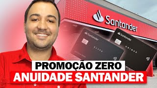 SANTANDER COM ISENÃ‡ÃƒO DE ANUIDADE NO CARTÃƒO BLACK UNIQUE POR ISSO QUE SEU LIMITE NÃƒO AUMENTA [upl. by Hars229]