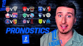 🏆 Mes 9 pronostics football Ligue 1 du weekend  Paris sportifs [upl. by Pancho]