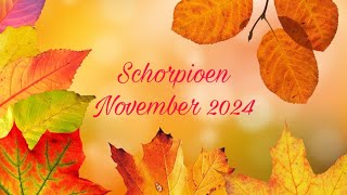 Kaartlegging voor het sterrenteken Schorpioen  November 2024 ♏️ [upl. by Ary]