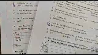 Examen des Sces Sociales de la 9e annee Fondamentale [upl. by Ellekcim595]