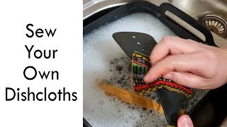 Sew your own dishcloths [upl. by Noryak681]