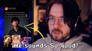 Jacksepticeye Reacts To The Best Voice Actor In Anime [upl. by Aufa]