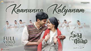 Kaanunna Kalyanam Video  Sita Ramam Telugu  Dulquer  Mrunal  Vishal  Hanu Raghavapudi [upl. by Woodford571]