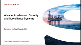 SYNECTICS PLC  Final Results [upl. by Naloc298]