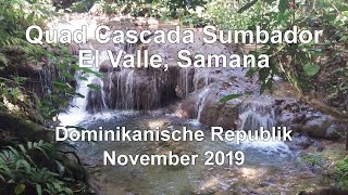 Wasserfall Sumbador in El Valle Samana [upl. by Fanny684]