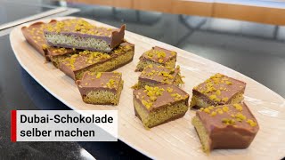 Überraschend einfach DubaiSchokolade selbst gemacht Dr OetkerRezept [upl. by Bartholomew]