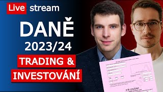 JAK NA DANĚ 20232024 – návod jak vyplnit daňové přiznání pro trading a investování Matěj Nešleha [upl. by Yroffej]