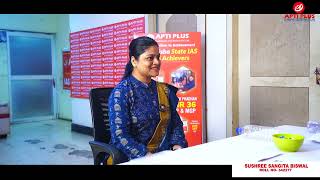 SUSHREE SANGITA BISWAL  RANK 251  OAS 2022  Mock Interview  APTI PLUS [upl. by Ranique390]