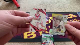 2024 NRL traders titanium opening 10 packs from newsagent [upl. by Colwin]