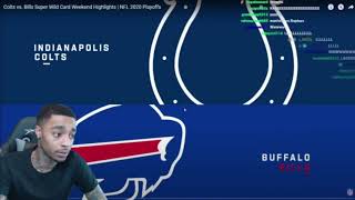 FlightReacts to Bills vs Colts Wild Card Highlights but Chat Spams L [upl. by Almat182]