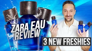 Zara Eau Amalfi Coast Tanto Amore and Positano Sunrise REVIEW 3 NEW Zara Fresh Mens Fragrances [upl. by Dori267]