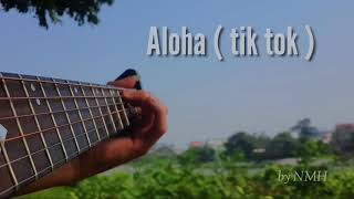 Aloha heja he  tik tok   guitar solo [upl. by Donnie]