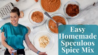 EASY HOMEMADE SPECULOOS SPICE MIX The perfect speculoos spice mix recipe [upl. by Bellew526]