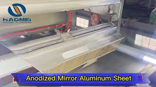 Anodized Mirror Aluminum Sheet aluminumsheet anodized mirror aluminium [upl. by Hyozo]