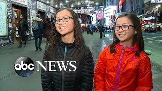 Identical Twins Reunited on GMA Explore NYC Together [upl. by Affer]