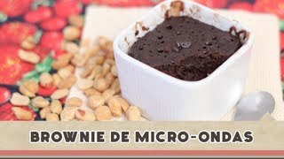 Brownie de Microondas  Receitas de Minuto EXPRESS 47 [upl. by Tamar884]