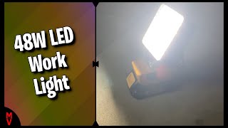 48W Led Work Light Review  MumblesVideos Product Review [upl. by Caruso]