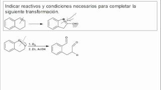 Problema ozonólisis seguida de aldólica [upl. by Giardap]