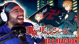 THESE VISUALSSSS  Tokyo Revengers Ending 2 『Tokyo Wonder』by Nakimushi REACTION [upl. by Wong273]