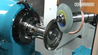 Shaper Cutter regrinding on Schneeberger CNC tool grinder [upl. by Elodia]