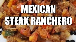 THE BEST STEAK RANCHERO 😋  How to make Steak Ranchero [upl. by Pinto]