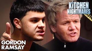 Son Calls Out Lying Parents  Kitchen Nightmares  Gordon Ramsay [upl. by Rollet617]