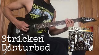 Disturbed  Stricken Guitar Cover [upl. by Anairo]