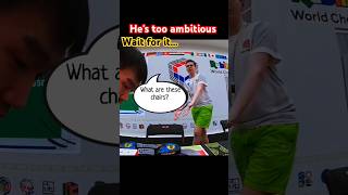 Hes unstoppable  Tymon Kolasinski rubikscube cubing rubik shorts [upl. by Gris962]