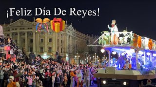 Cabalgata Reyes Magos en Barcelona 2023 [upl. by Burrow997]