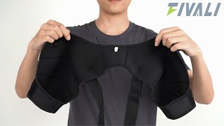 Fivali Compression Shoulder Brace for Fitness Breathable and Flexible [upl. by Nart]