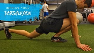 Ankle Dorsiflexion Routine Fix Tight Ankles [upl. by Kavanaugh]